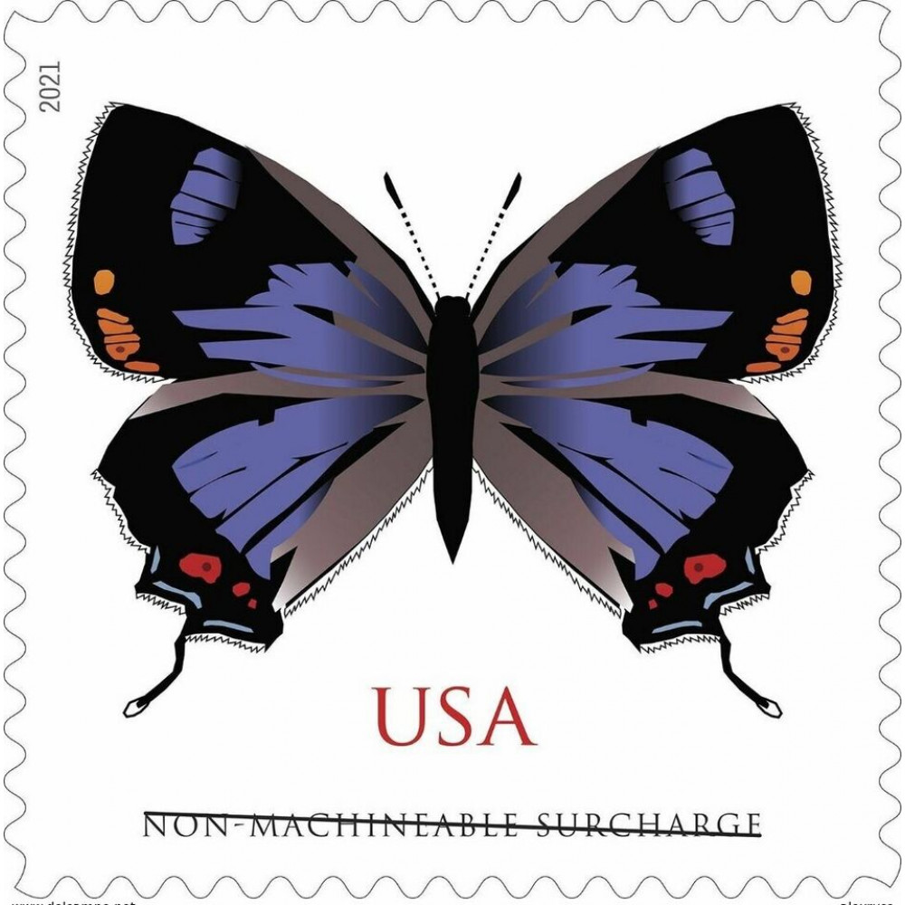 (2021) USPS Colorado Hairstreak Forever Postage Stamps