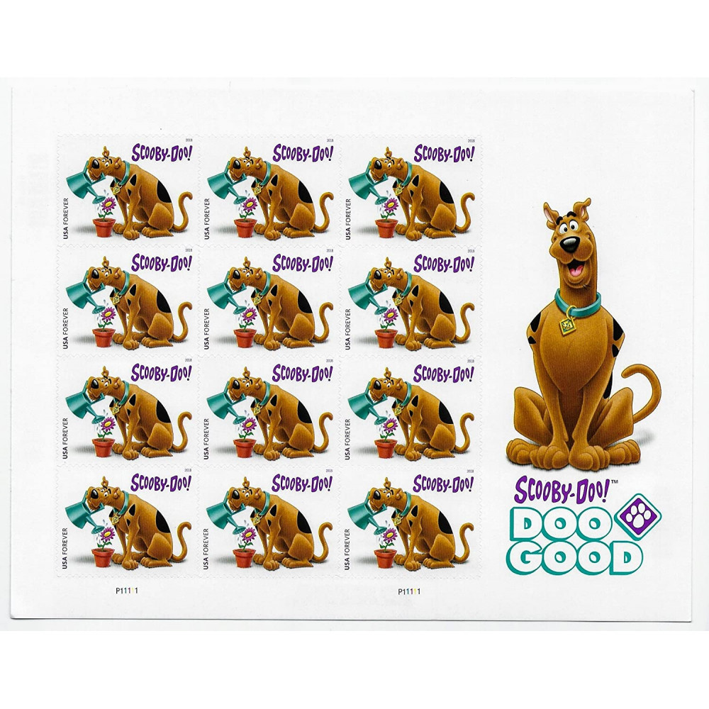 (2018) USPS Scooby-Doo! First-Class Forever Stamps